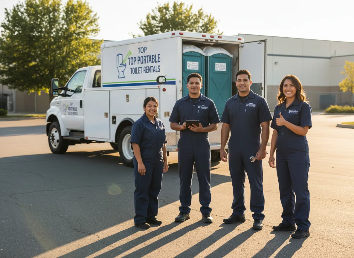 Short Term Porta Potty Rental company in Hiltons, VA